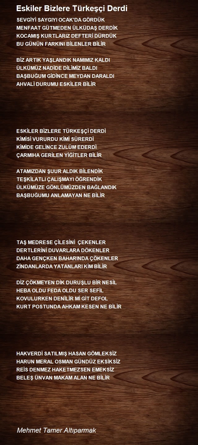 Mehmet Tamer Altıparmak