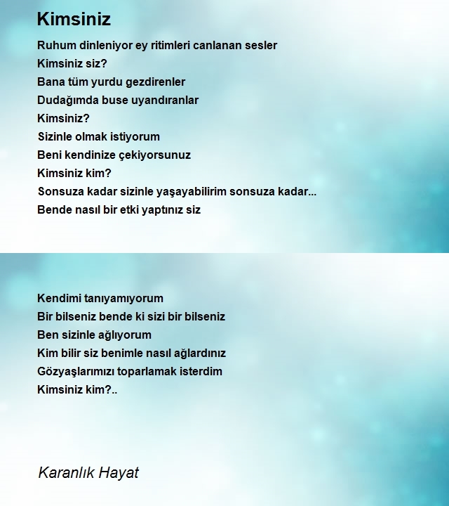 Karanlık Hayat