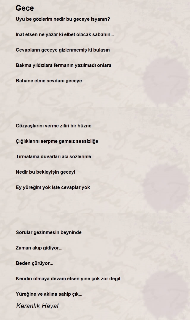 Karanlık Hayat