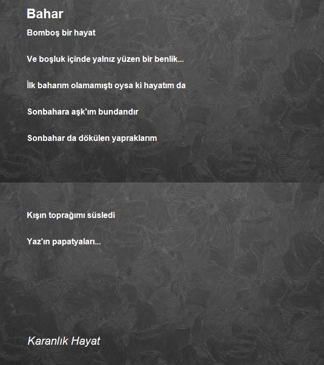 Karanlık Hayat