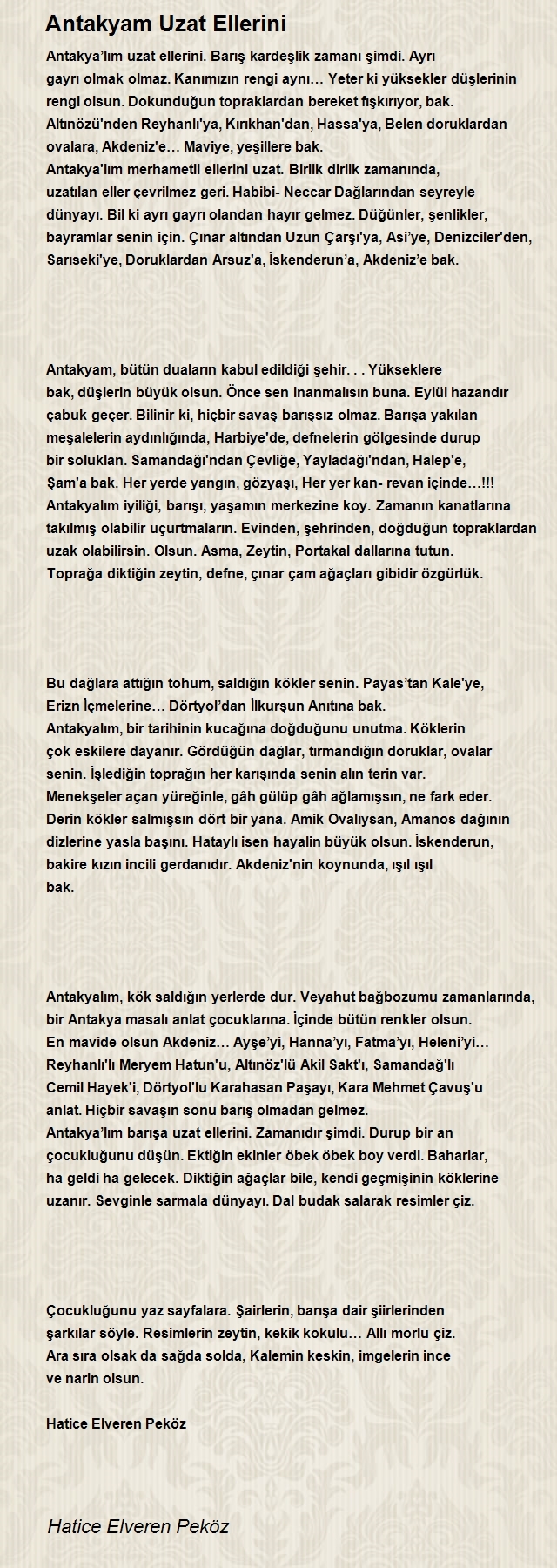 Hatice Elveren Peköz
