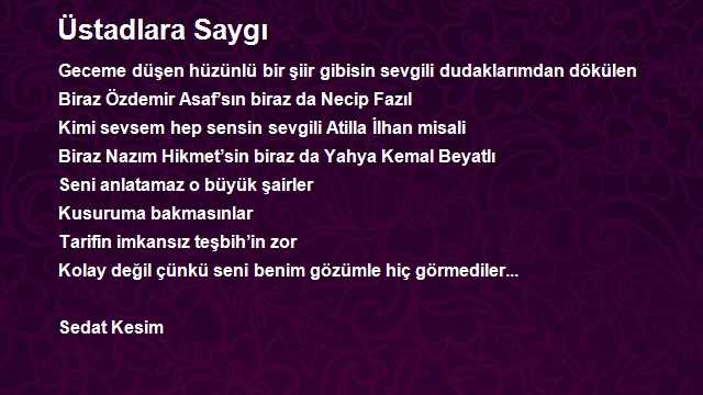 Sedat Kesim