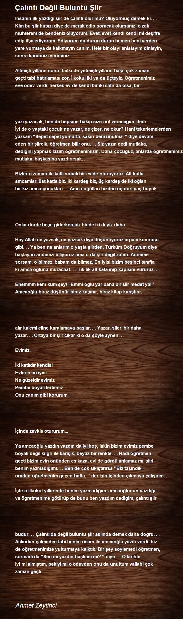 Ahmet Zeytinci