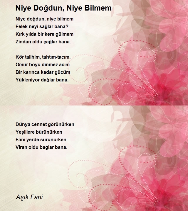 Aşık Fani