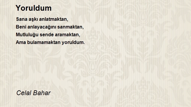 Celal Bahar