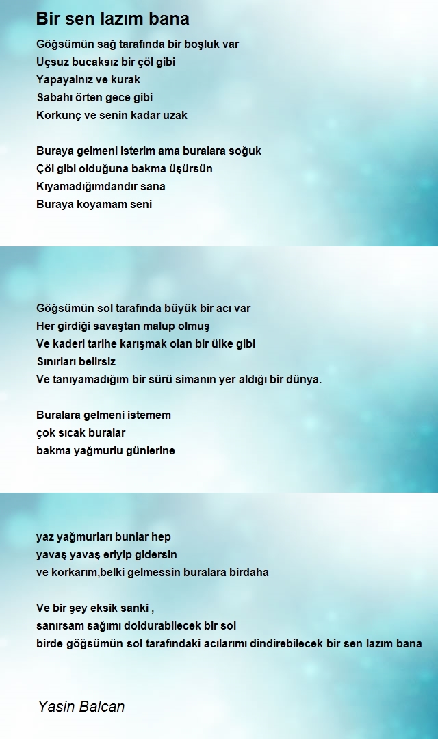 Yasin Balcan
