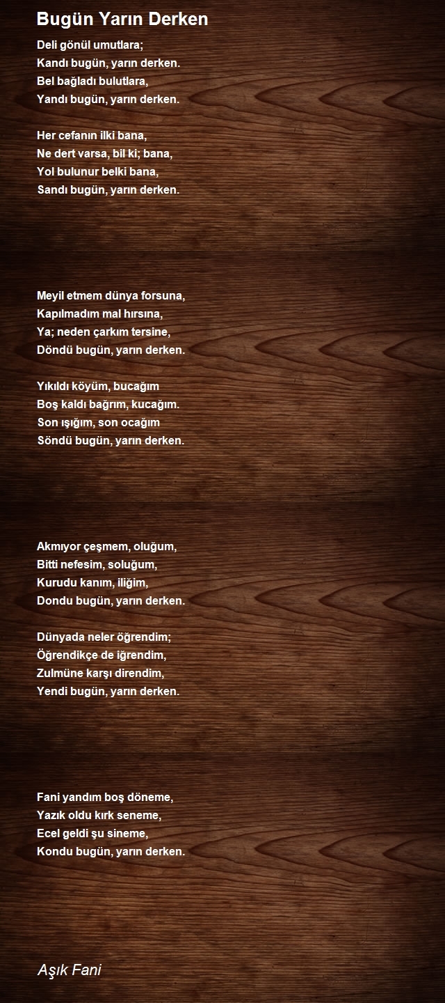 Aşık Fani