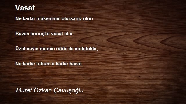 Murat Özkan Çavuşoğlu