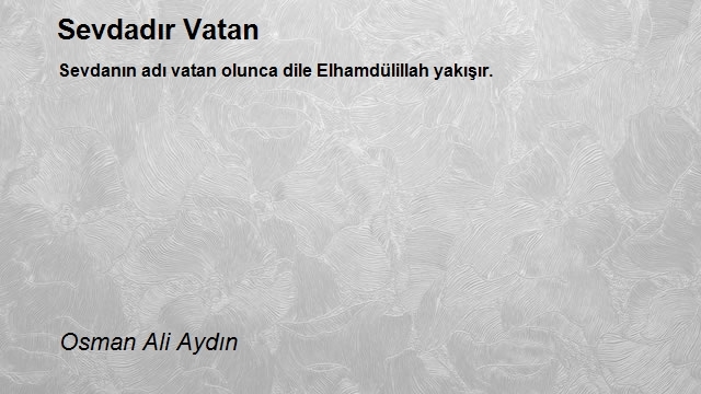 Osman Ali Aydın
