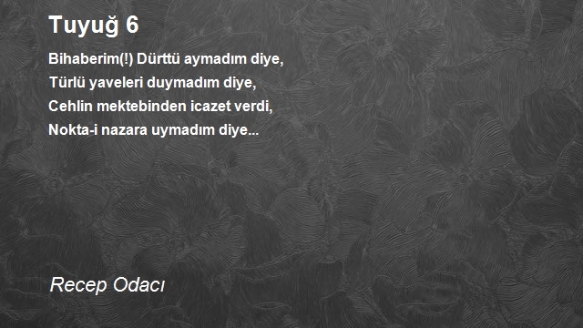 Recep Odacı