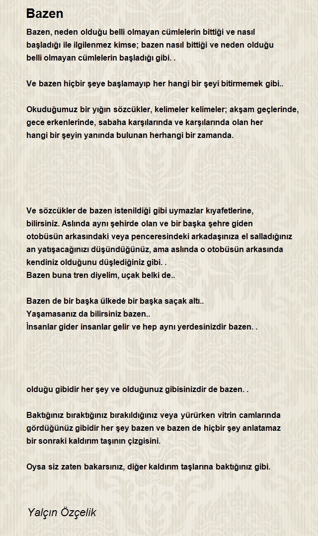Yalçın Özçelik