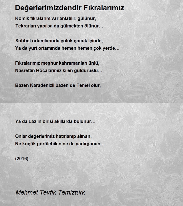 Mehmet Tevfik Temiztürk