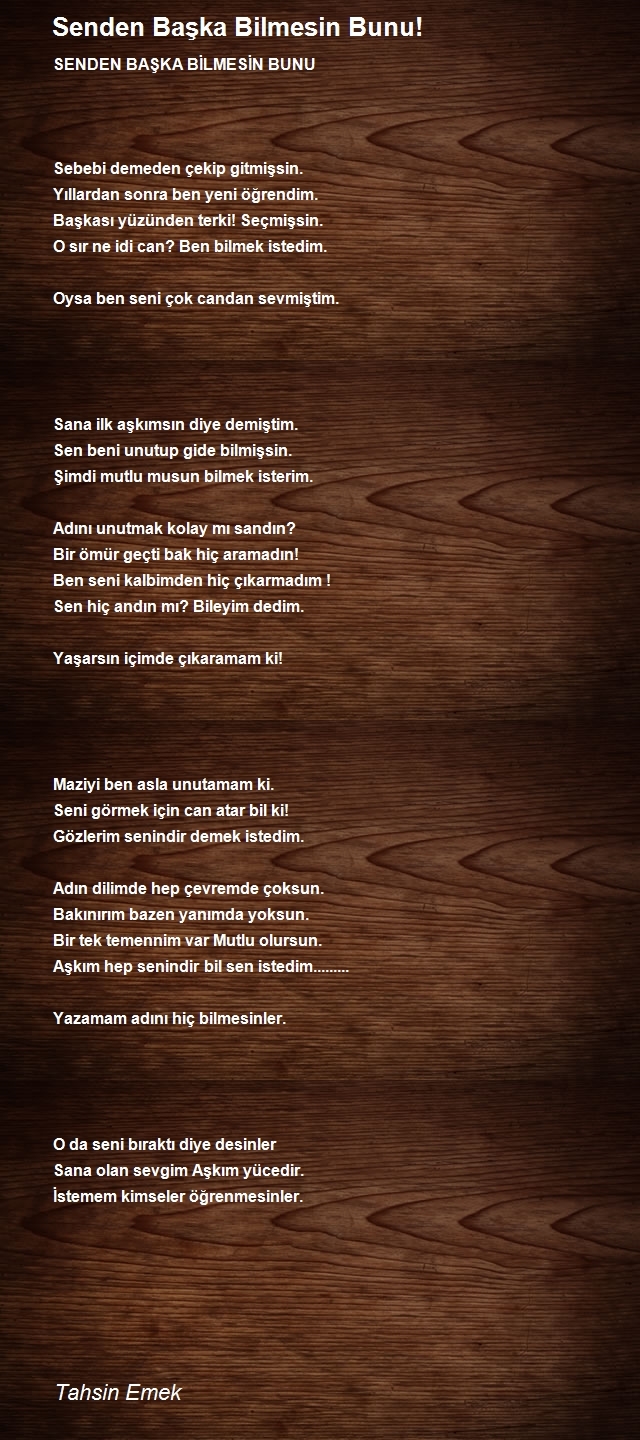 Tahsin Emek