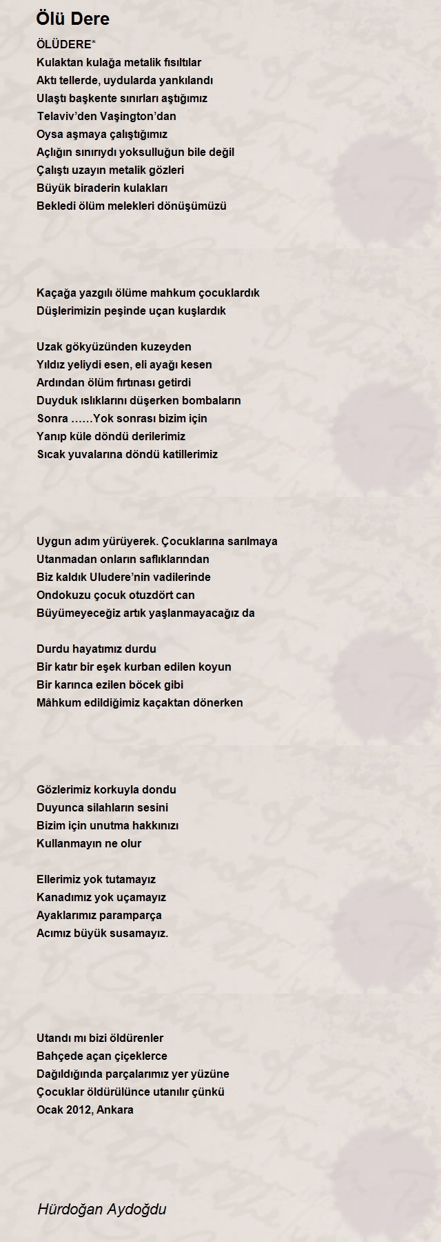 Hürdoğan Aydoğdu