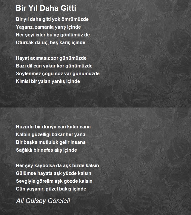 Ali Gülsoy Göreleli