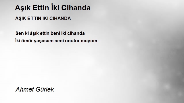 Ahmet Gürlek