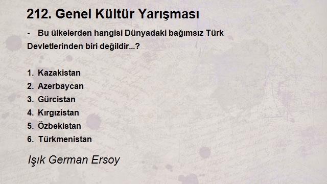 Işık German Ersoy