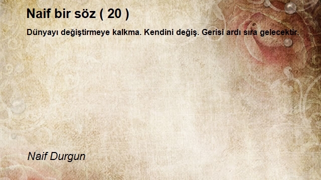 Naif Durgun