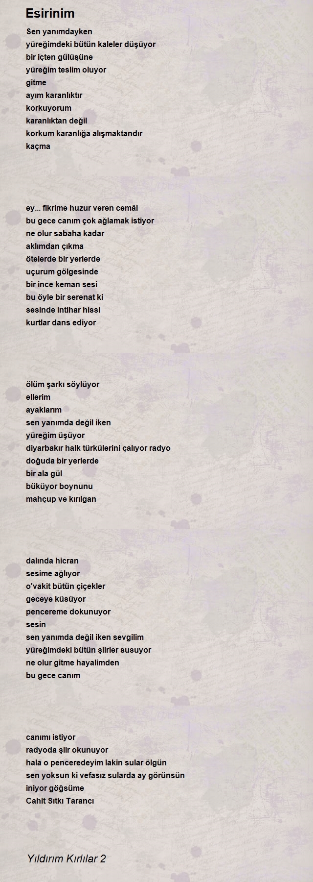 Yıldırım Kırlılar 2
