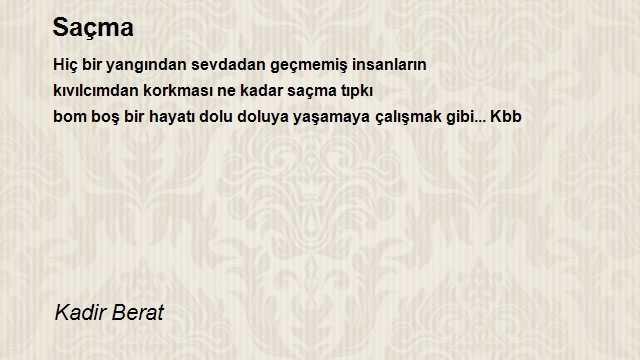 Kadir Berat