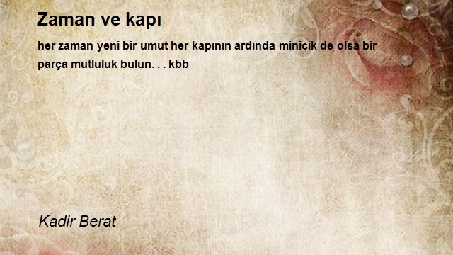 Kadir Berat
