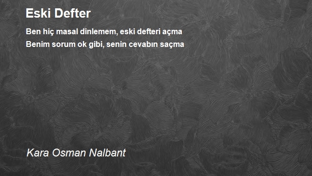 Kara Osman Nalbant
