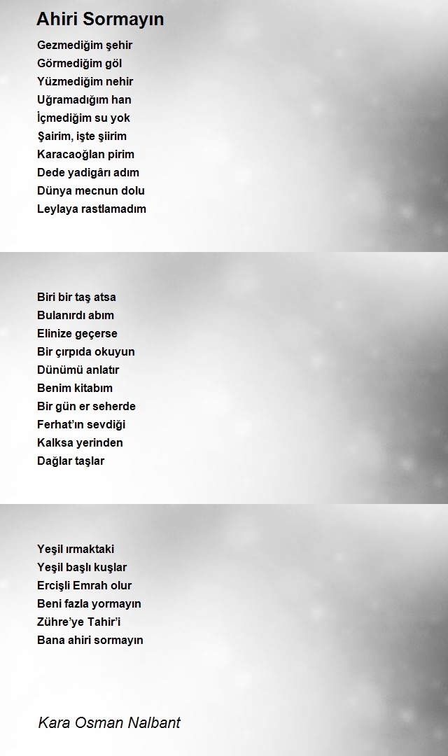 Kara Osman Nalbant