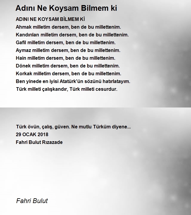 Fahri Bulut