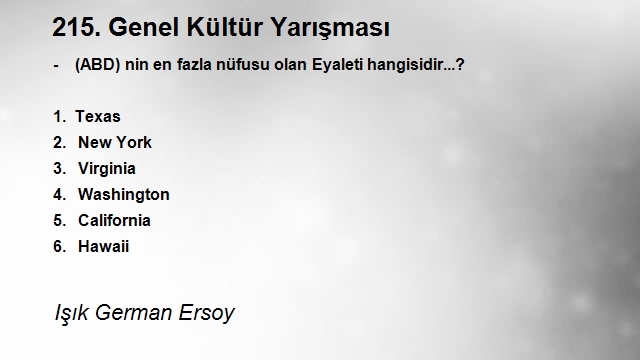 Işık German Ersoy