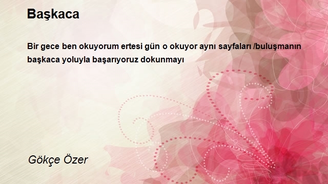 Gökçe Özer