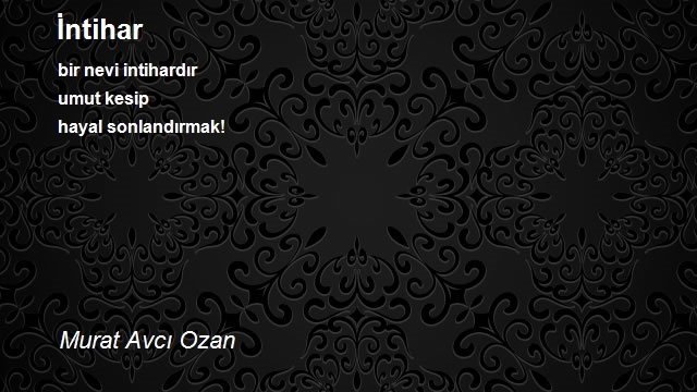 Murat Avcı Ozan