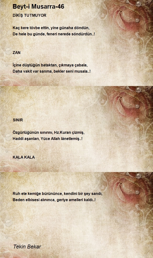 Tekin Bekar