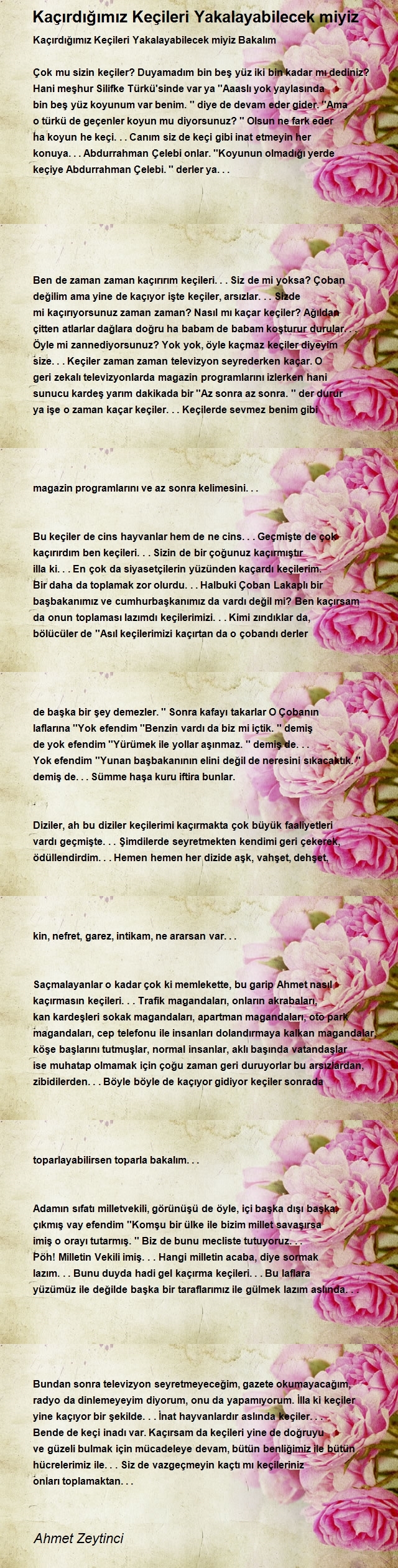 Ahmet Zeytinci