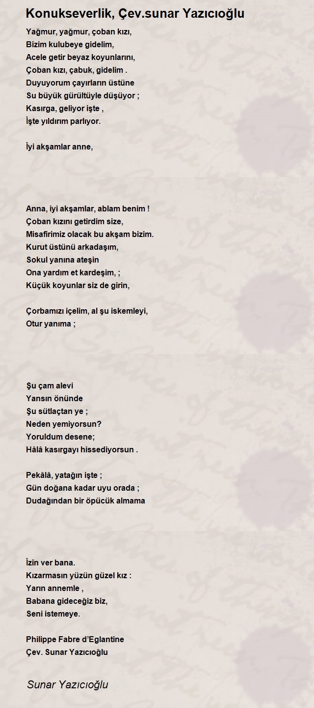 Sunar Yazıcıoğlu