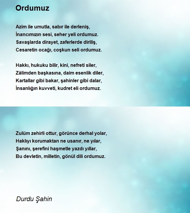 Durdu Şahin