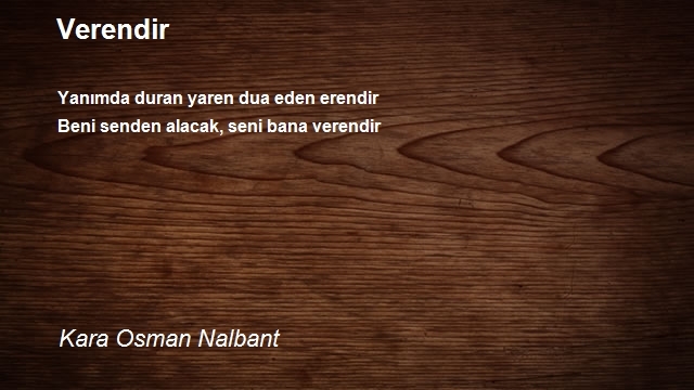 Kara Osman Nalbant
