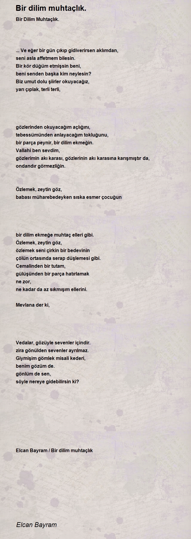 Elcan Bayram