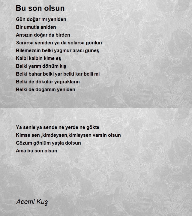 Acemi Kuş