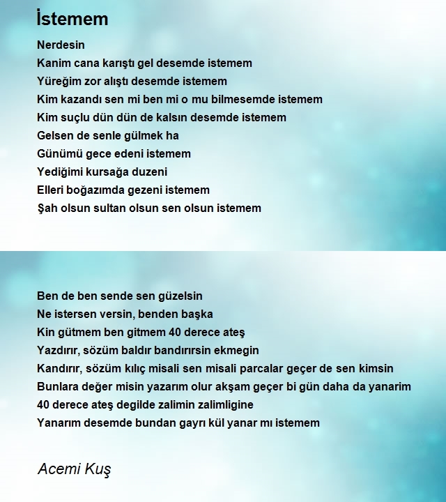 Acemi Kuş