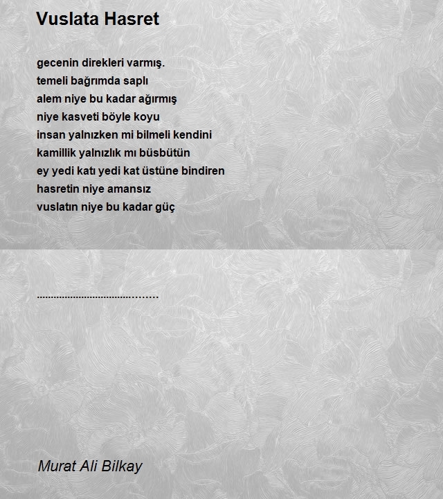 Murat Ali Bilkay