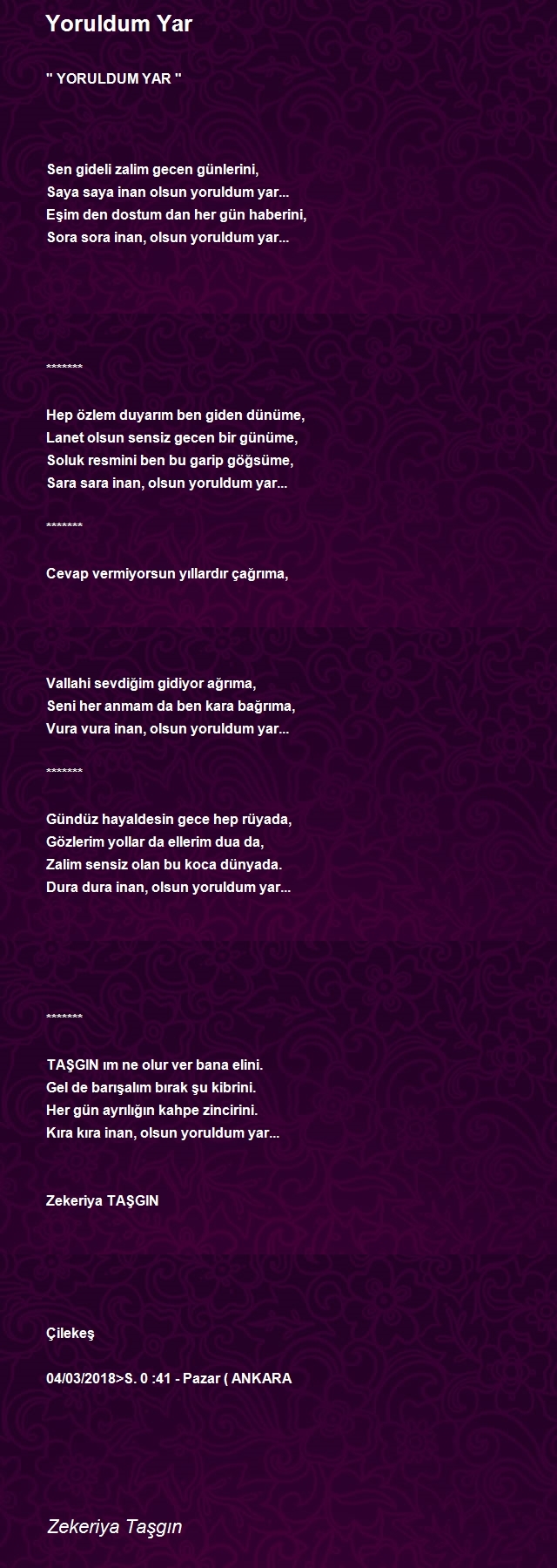 Zekeriya Taşgın