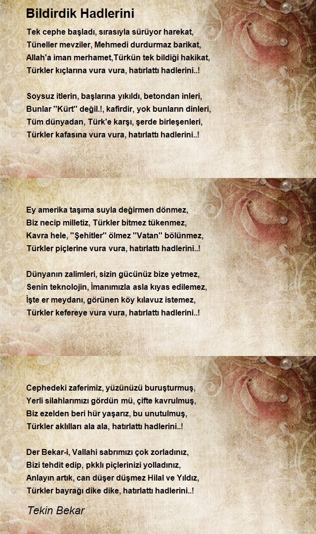 Tekin Bekar
