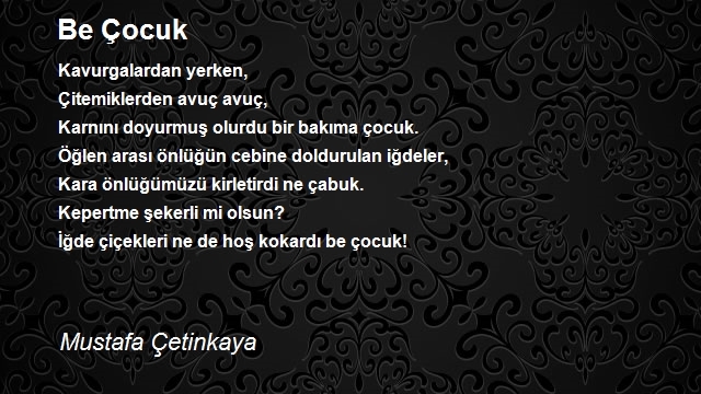Mustafa Çetinkaya