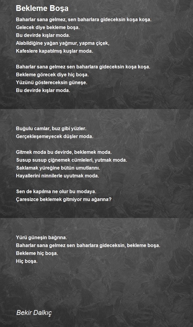Bekir Dalkıç