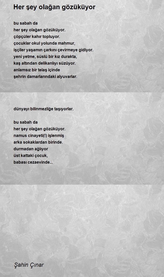Şahin Çınar