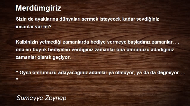 Sümeyye Zeynep