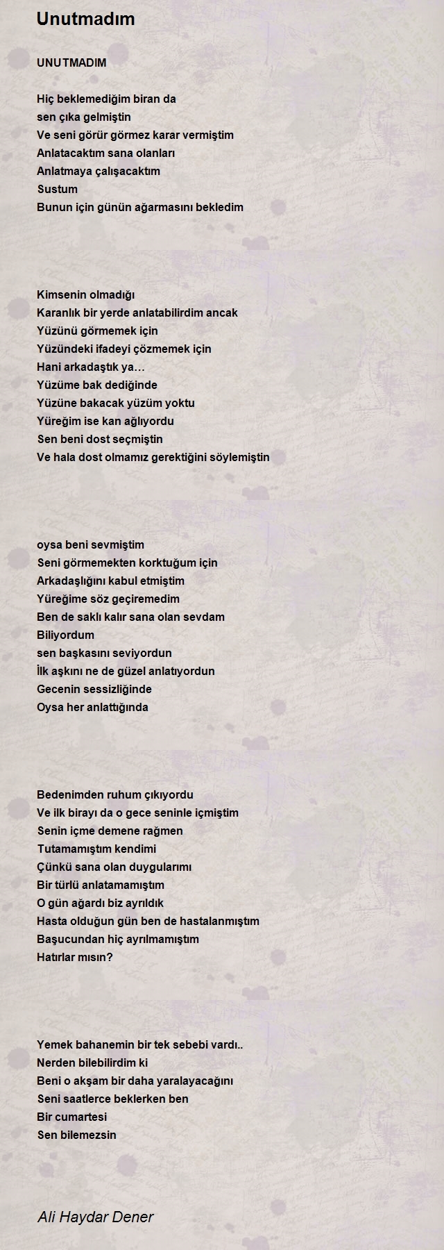 Ali Haydar Dener
