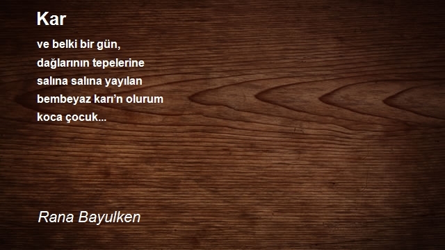 Rana Bayulken