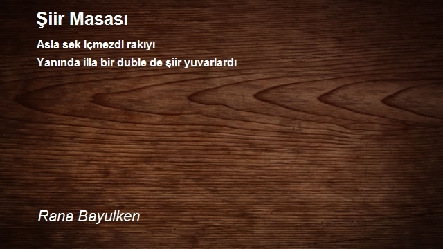 Rana Bayulken