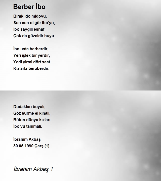 İbrahim Akbaş 1